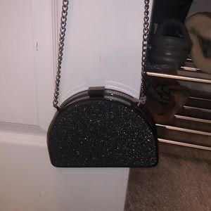 Black Sparkly Purse